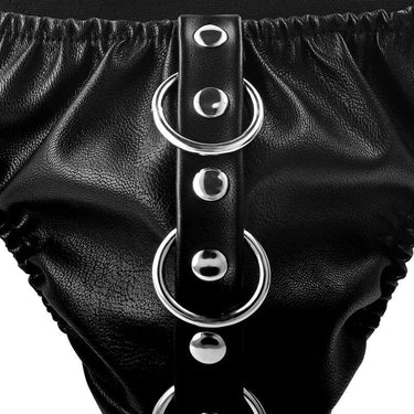 Collare BDSM in pelle vegana e metallo resistente per giochi intensi